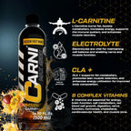 Carnimax L-Carnitine – Passion Fruit Mango – 0g Sugar, 4500mg L-Carnitine - Ultramade