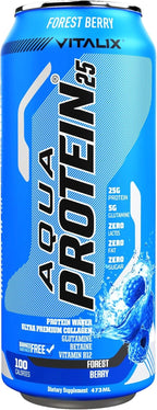 VITALIX Aqua Protein 25 Protein Water - Forrest Berry - Ultramade