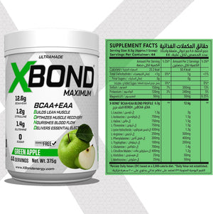 Xbond Powder BCAA + EAA - Green Apple