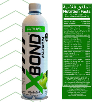 XBOND Drink Non Carbonated BCAA+EAA Green Apple