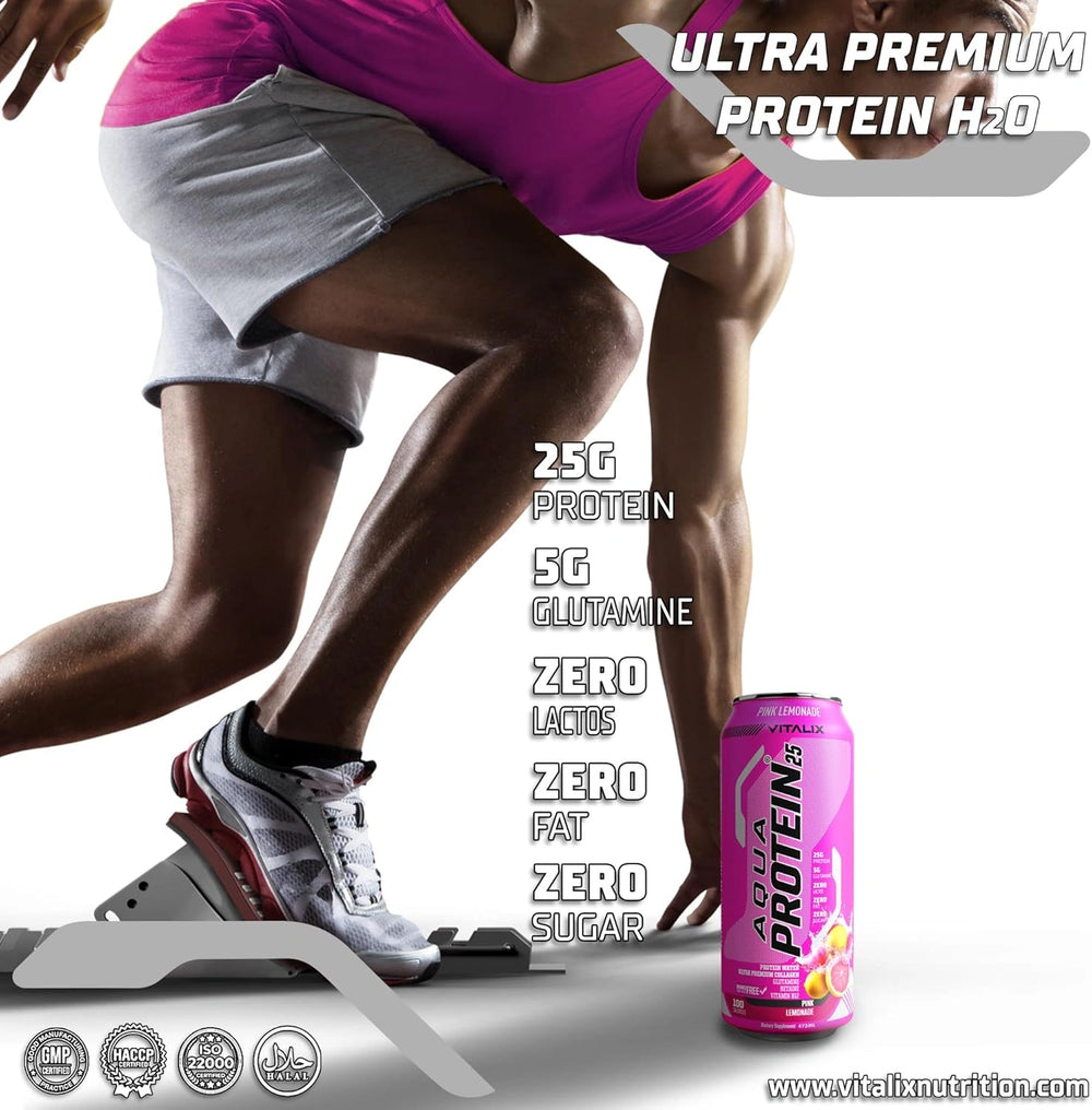 VITALIX Aqua Protein 25 Protein Water - Pink Lemonade