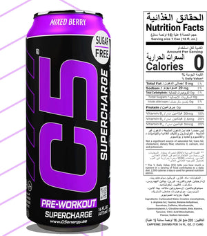 C5 Drink Supercharge Mixed Berry Pre Workout