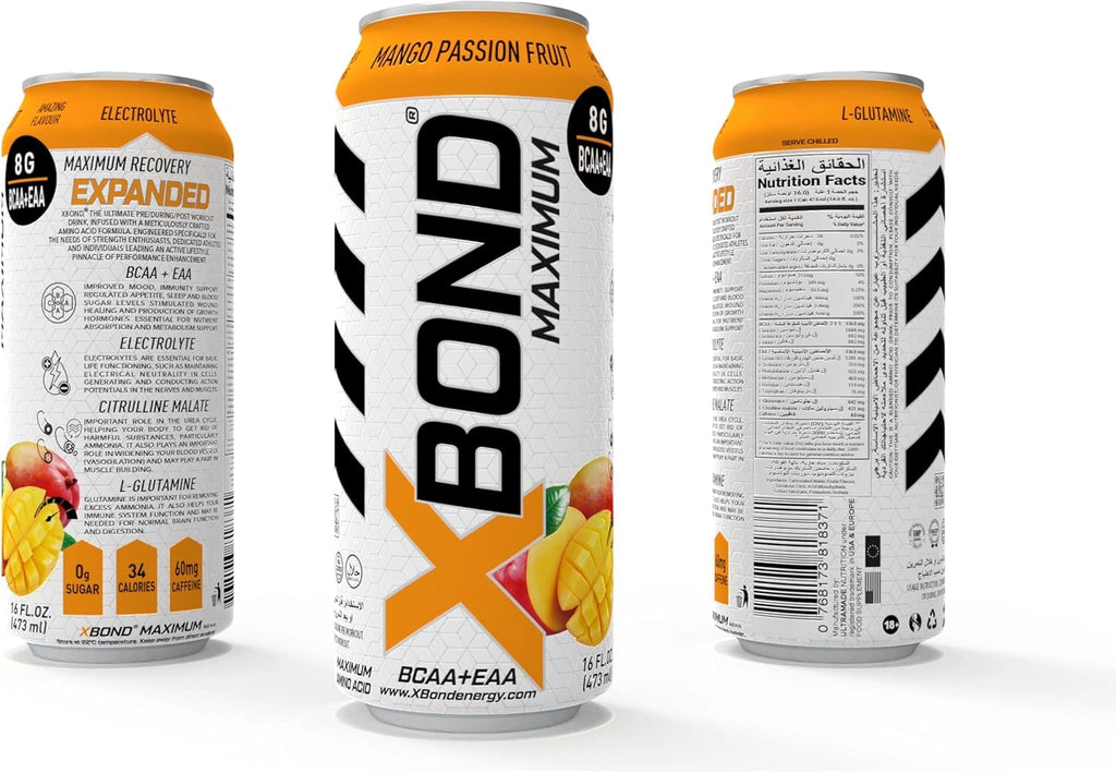 XBOND Drink BCAA+EAA Mango Passion Fruit - Ultramade