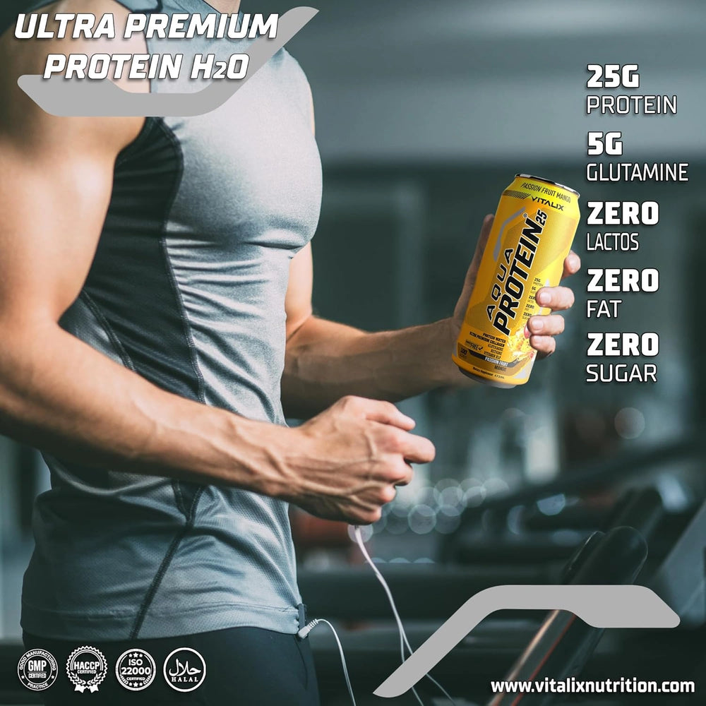 VITALIX Aqua Protein 25 Protein Water - Passion Fruit Mango