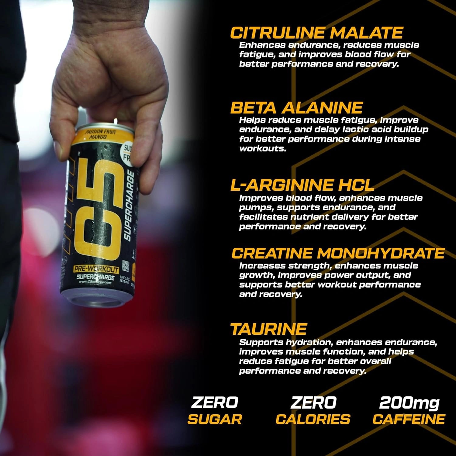 C5 Energy Drink Supercharge Pina Colada Pre Workout - Ultramade