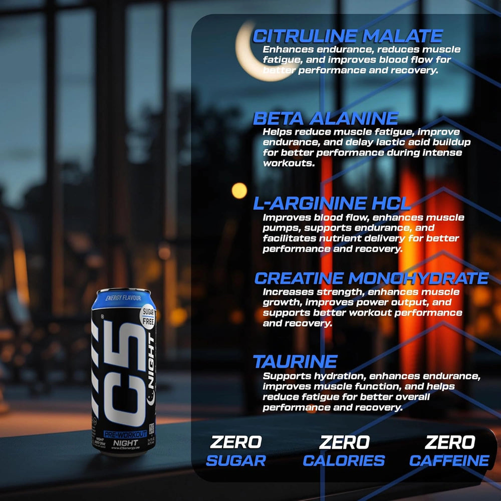 C5 Drink Night Flavour, Pre Workout
