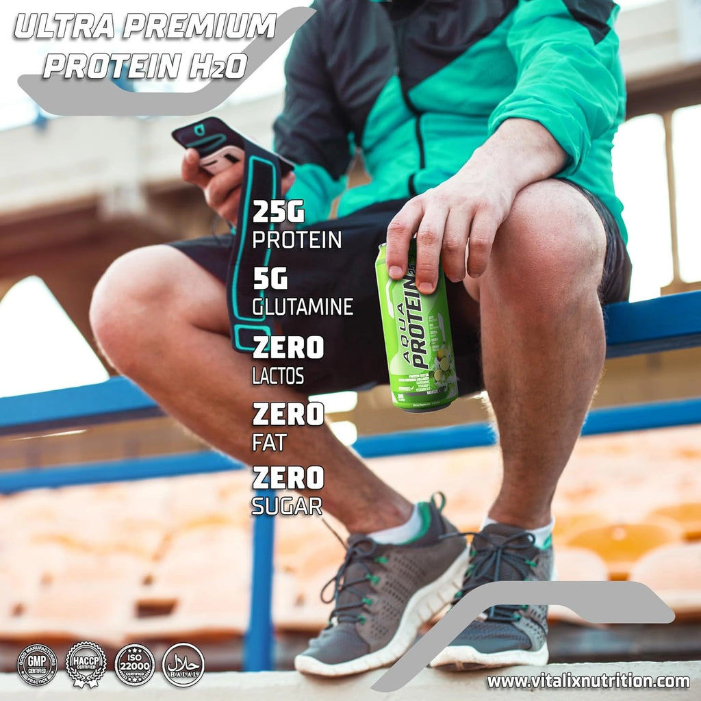 VITALIX Aqua Protein 25 Protein Water - Mojito - Ultramade