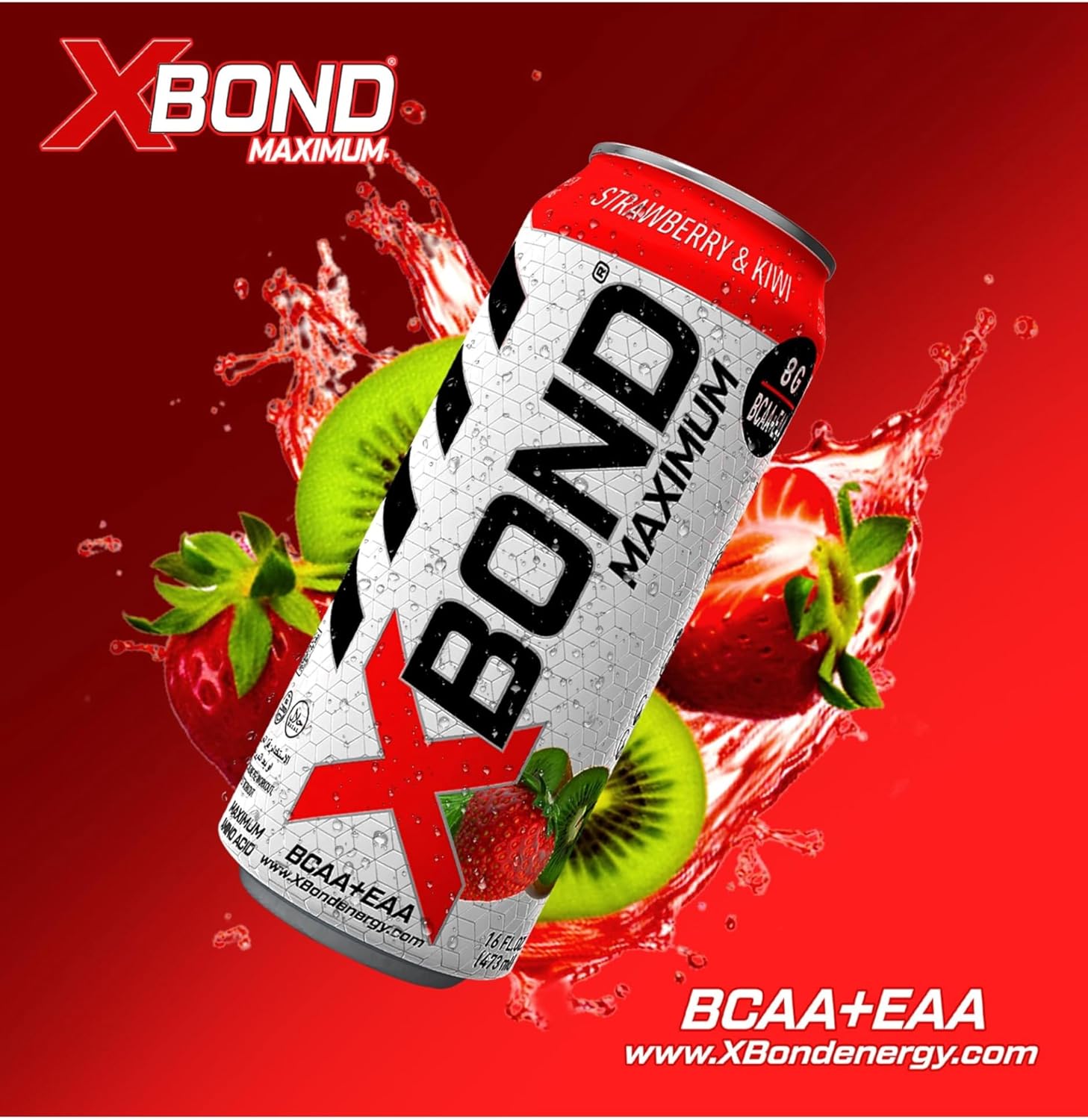 XBOND Drink BCAA+EAA Strawberry & Kiwi - Ultramade