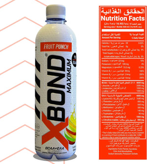 XBOND Drink Non Carbonated BCAA+EAA Fruit Punch