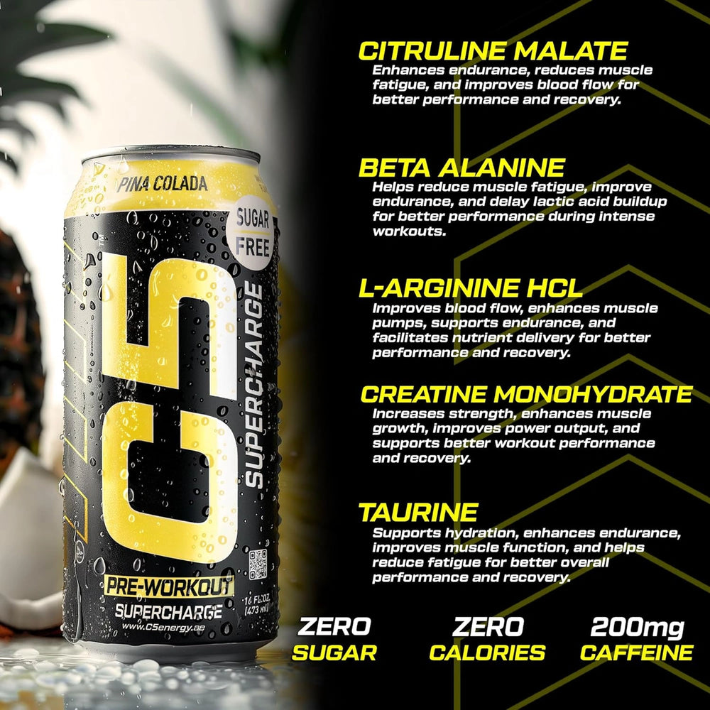 C5 Drink Extreme Pina Colada Pre Workout