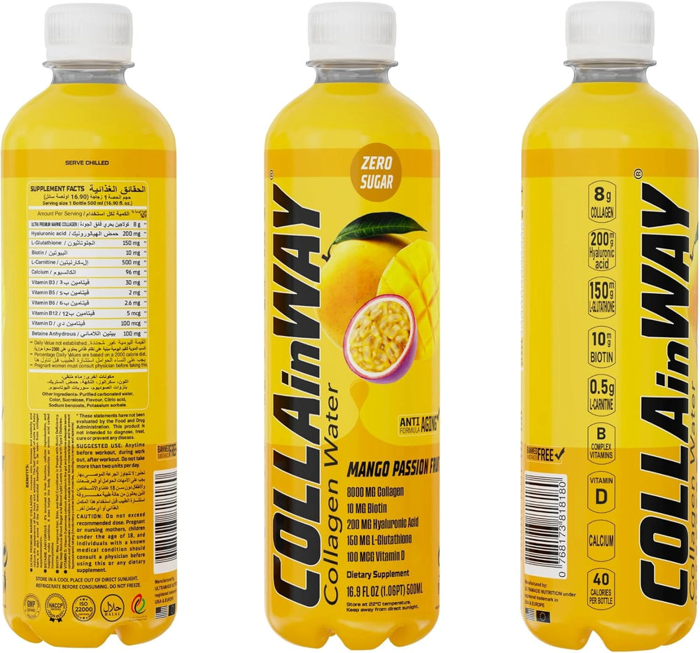 Collainway Collagen Drink 8000mg - Mango Passion Fruit