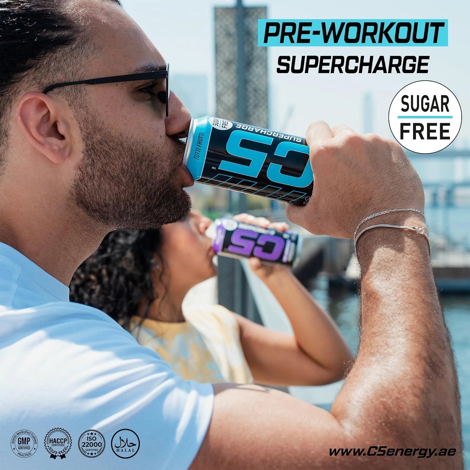 C5 Energy Drink Supercharge Tutti Fruity Pre Workout - Ultramade