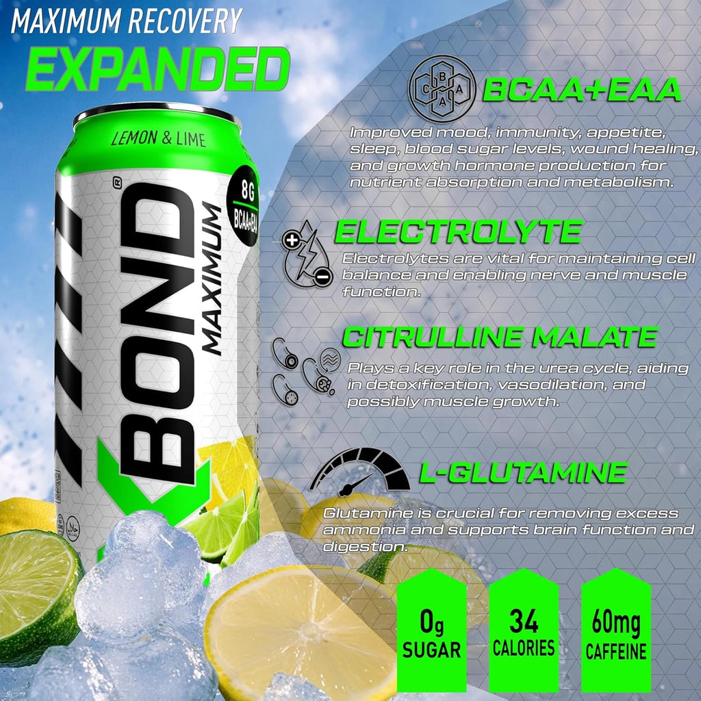 XBOND Drink BCAA+EAA Lemon & Lime - Ultramade