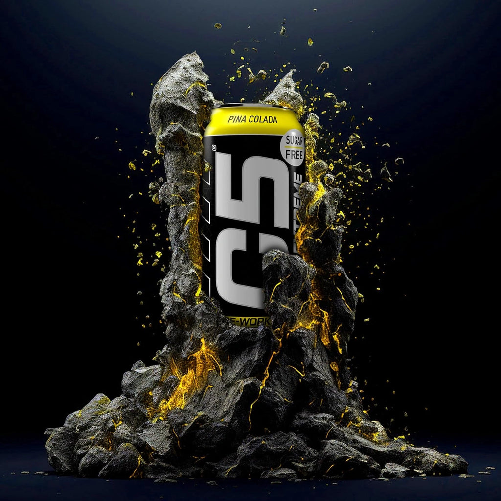C5 Energy Drink Extreme Pina Colada Pre Workout - Ultramade