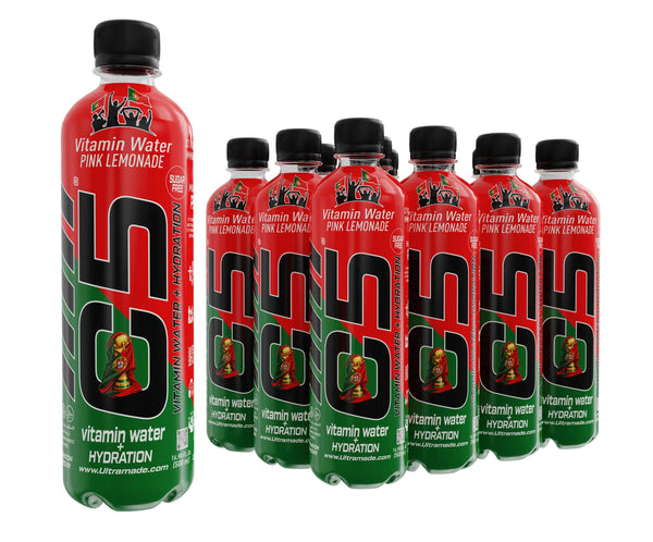 C5 Vitamin Water + Hydration Pink Lemonade – World Cup Portugal Edition