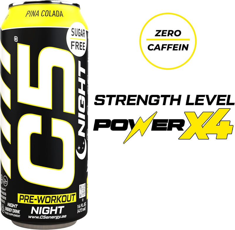 C5 Drink Night Pina Colada, Pre Workout