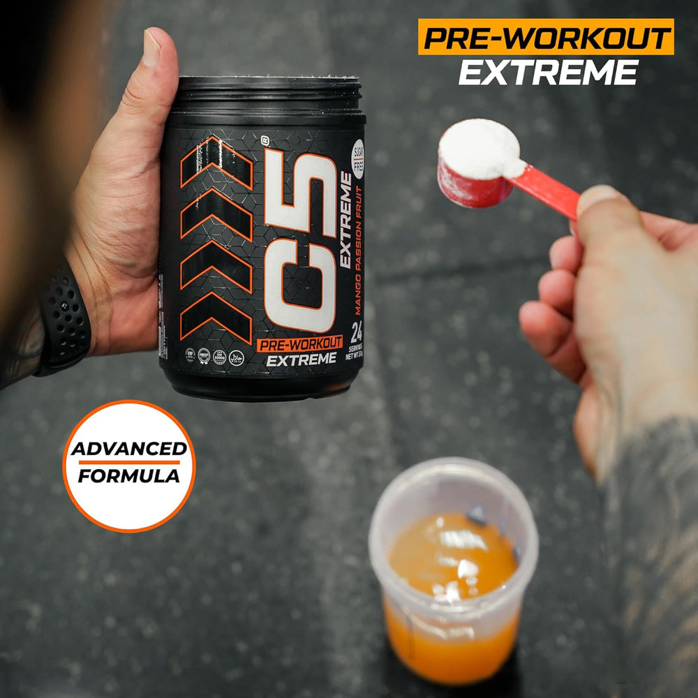 C5 Extreme Pre Workout Powder Mango Passion Fruit