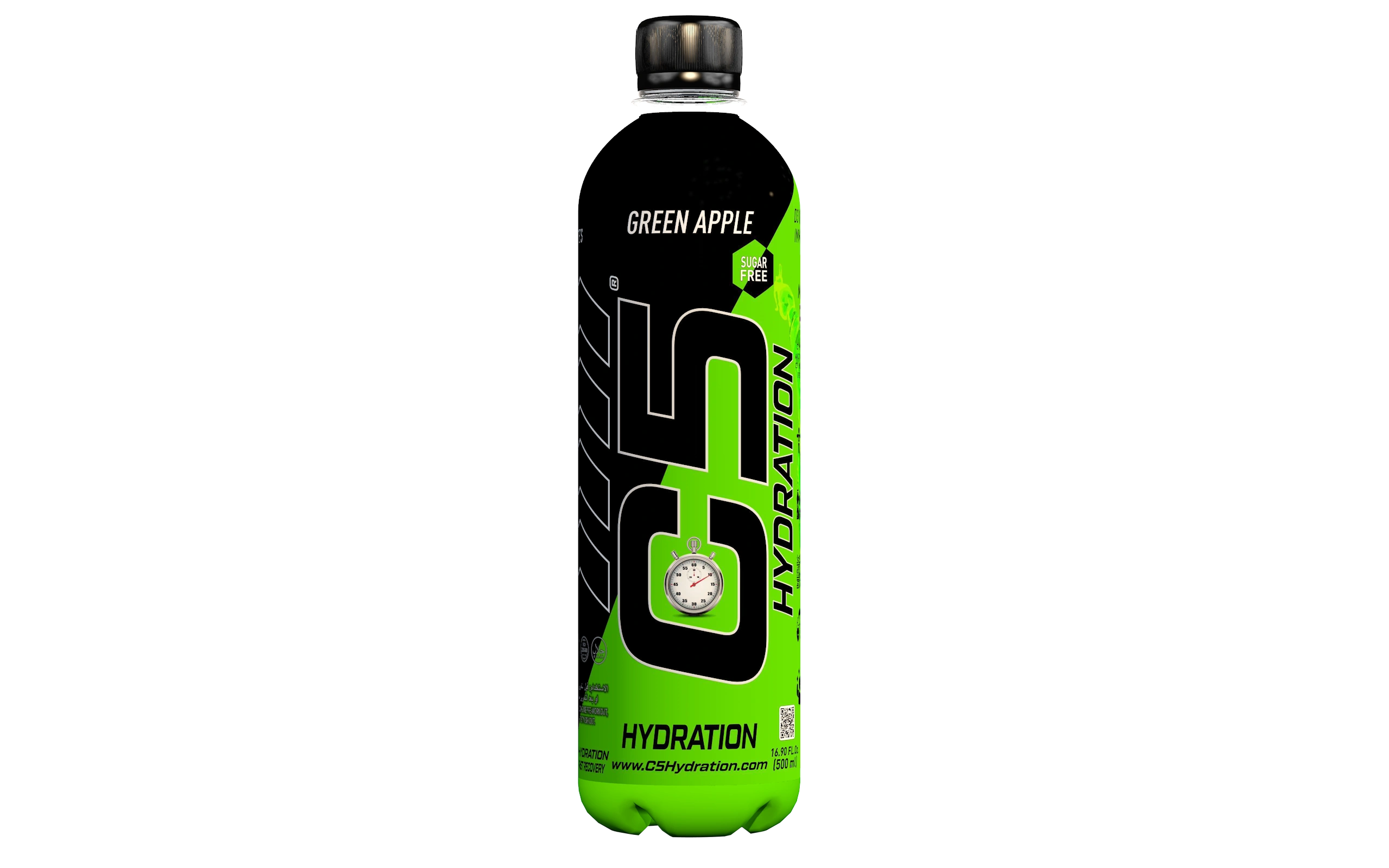 C5 Hydration Green Apple Electrolytes Vitamin Water- Zero Sugar - Ultramade