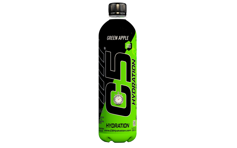 C5 Hydration Green Apple Electrolytes Vitamin Water- Zero Sugar