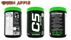 C5 Extreme Pre Workout Powder Green Apple - Ultramade
