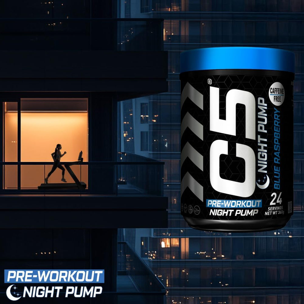 C5 Night Pump Pre Workout Powder Blue Raspberry