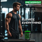 C5 Supercharge Pre Workout Powder Green Apple - Ultramade