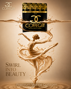 قهوة كولاجين بحري فاخرة CoffeGen لاتيه – 12 ظرفًا × 15 جم (عبوة من 12 قطعة)
