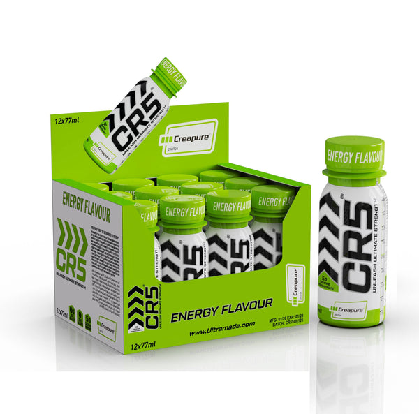CR5® Creatine Shot Energy Flavour 5g -77 ml – 100% Creapure® Creatine Monohydrate