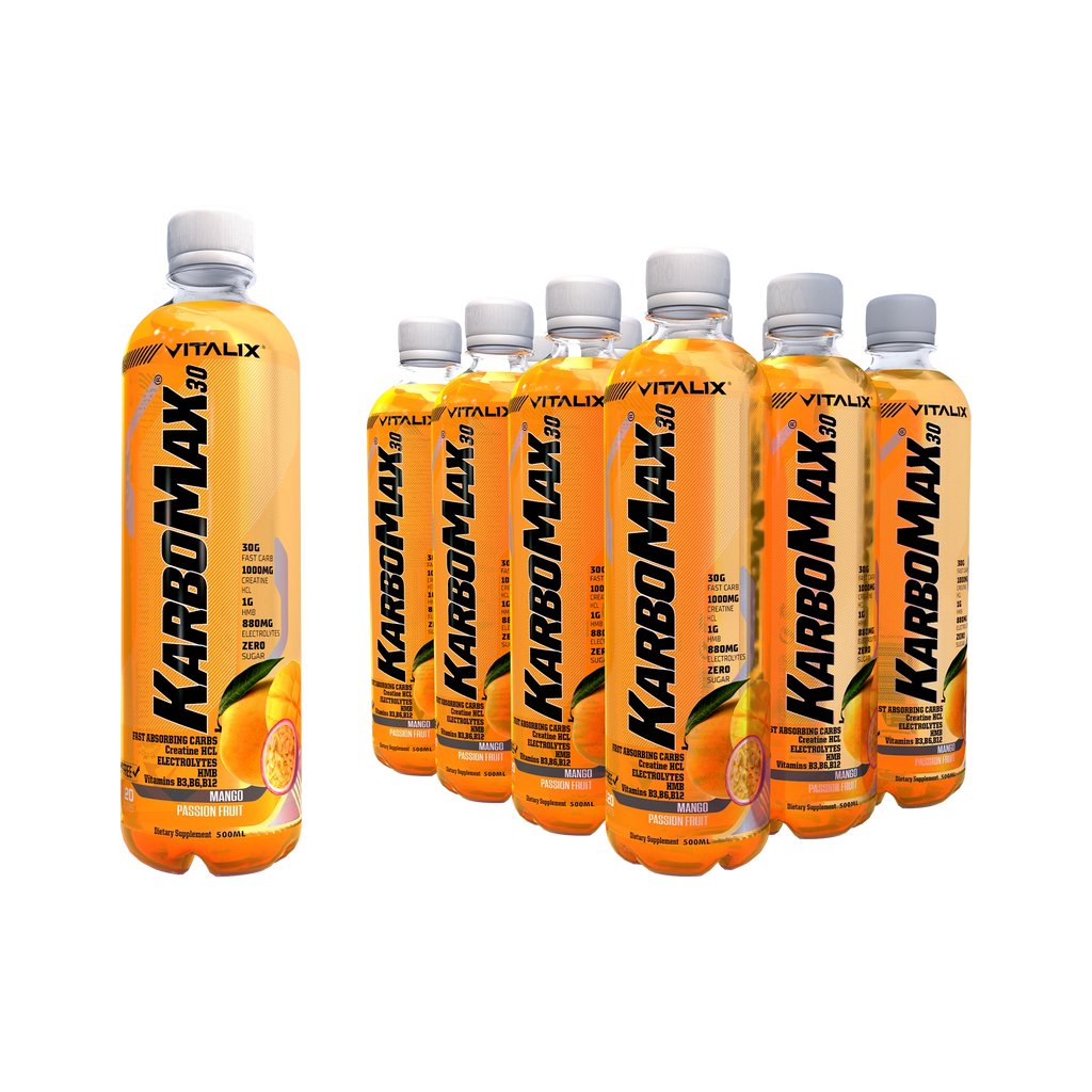 KarboMax 30 - Tango Orange | Weight Gain Drink | Fast Carb with 30g Carbs - Ultramade