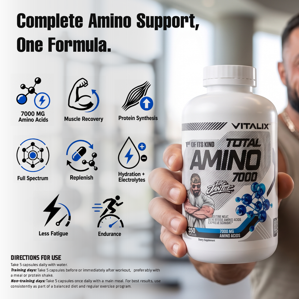 total amino 7000 big jantee by vitalix
