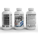 Total Amino 7000 –Big Jantee - Advanced Amino Acid Complex with BCAAs & EAAs – Muscle Recovery, Strength & Performance Support – 7000mg Amino Acids Per Serving – 350 Capsules - Ultramade