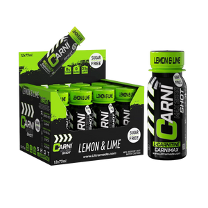 Carni Shot L-Carnitine Sugar-Free Lemon & Lime Pack of 12