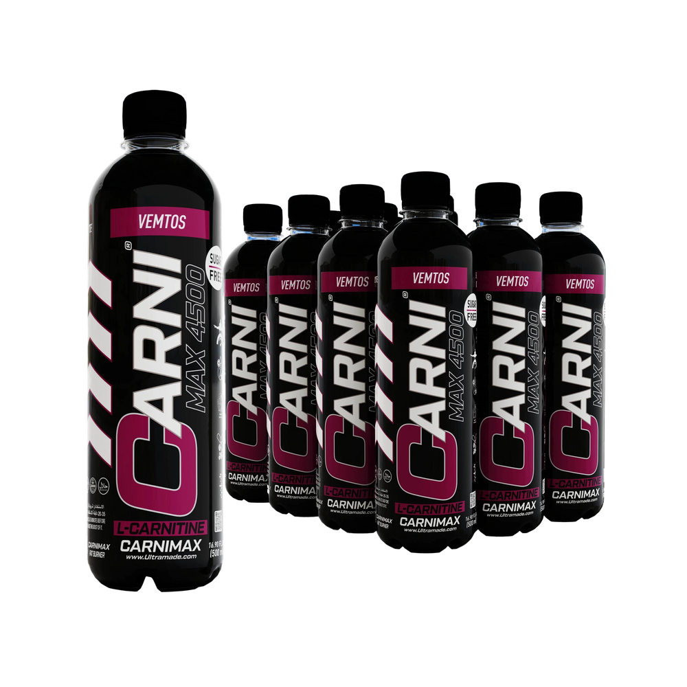 Carnimax L-Carnitine – Vemtos – 0g Sugar, 4500mg L-Carnitine