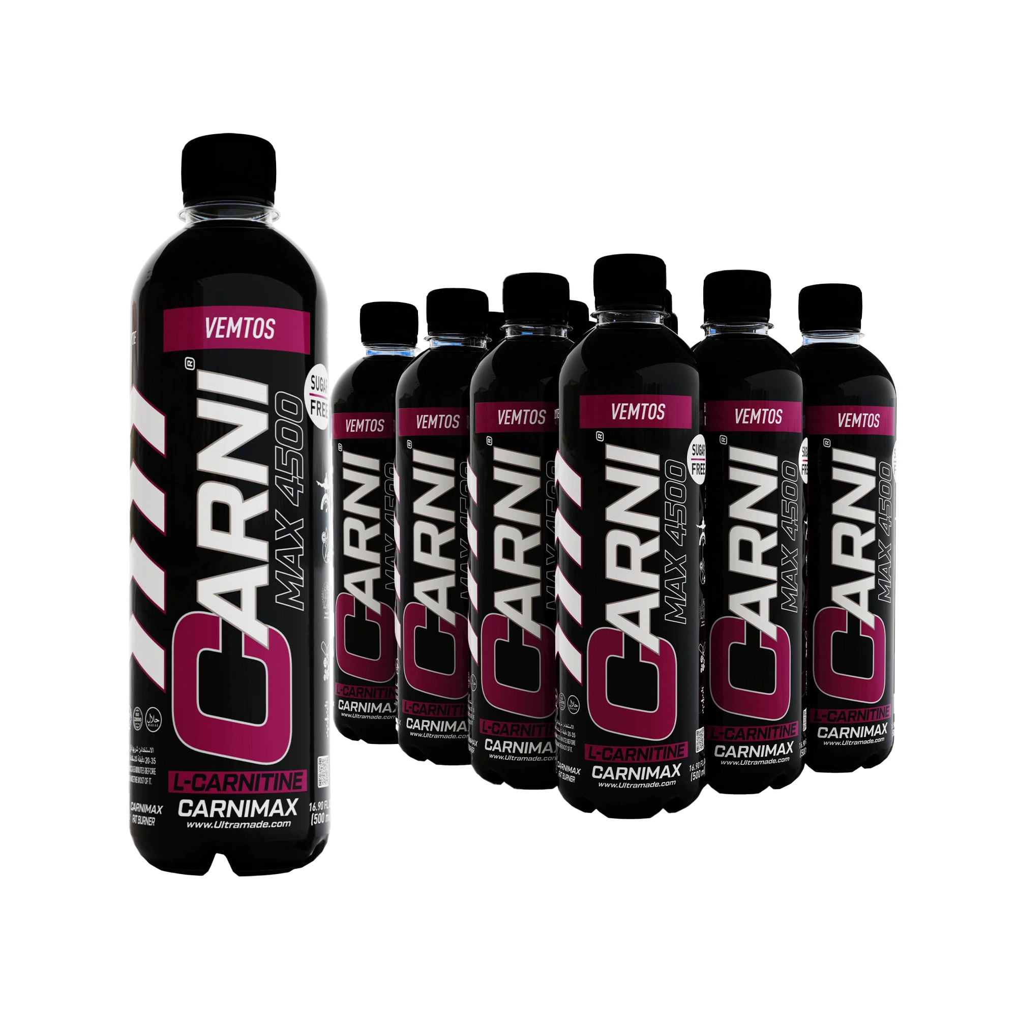Carnimax L-Carnitine – Vemtos – 0g Sugar, 4500mg L-Carnitine