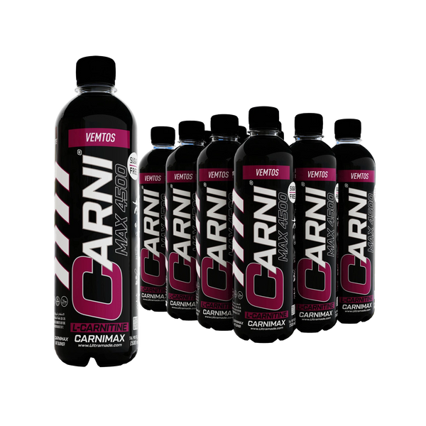 Carnimax L-Carnitine – Vemtos – 0g Sugar, 4500mg L-Carnitine