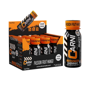 Carni Shot L-Carnitine Sugar-Free Passion Fruit Mango Pack of 12