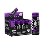 Carni Shot L-Carnitine Sugar-Free Mixed Berry Pack of 12 - Ultramade