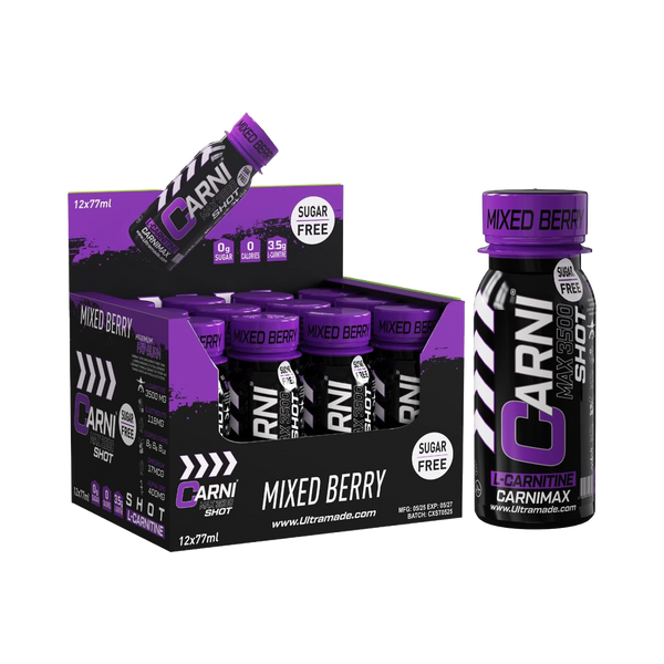 Carni Shot L-Carnitine Sugar-Free Mixed Berry Pack of 12