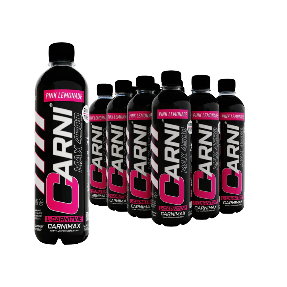 Carnimax  L-Carnitine – Pink Lemonade– 0g Sugar, 4500mg L-Carnitine