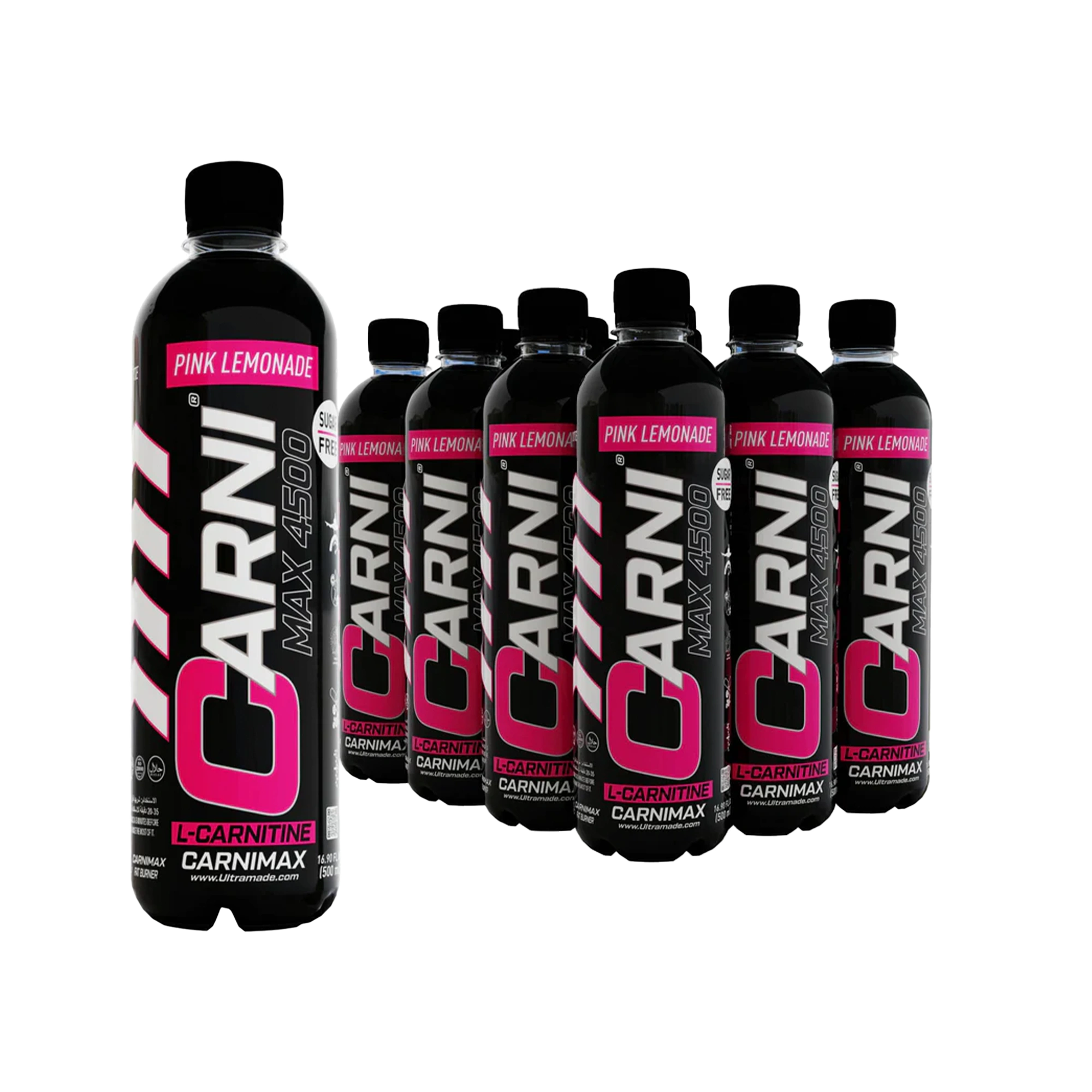 Carnimax  L-Carnitine – Pink Lemonade– 0g Sugar, 4500mg L-Carnitine