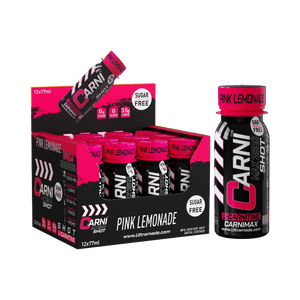 Carni Shot L-Carnitine Sugar-Free Pink Lemonade Pack of 12
