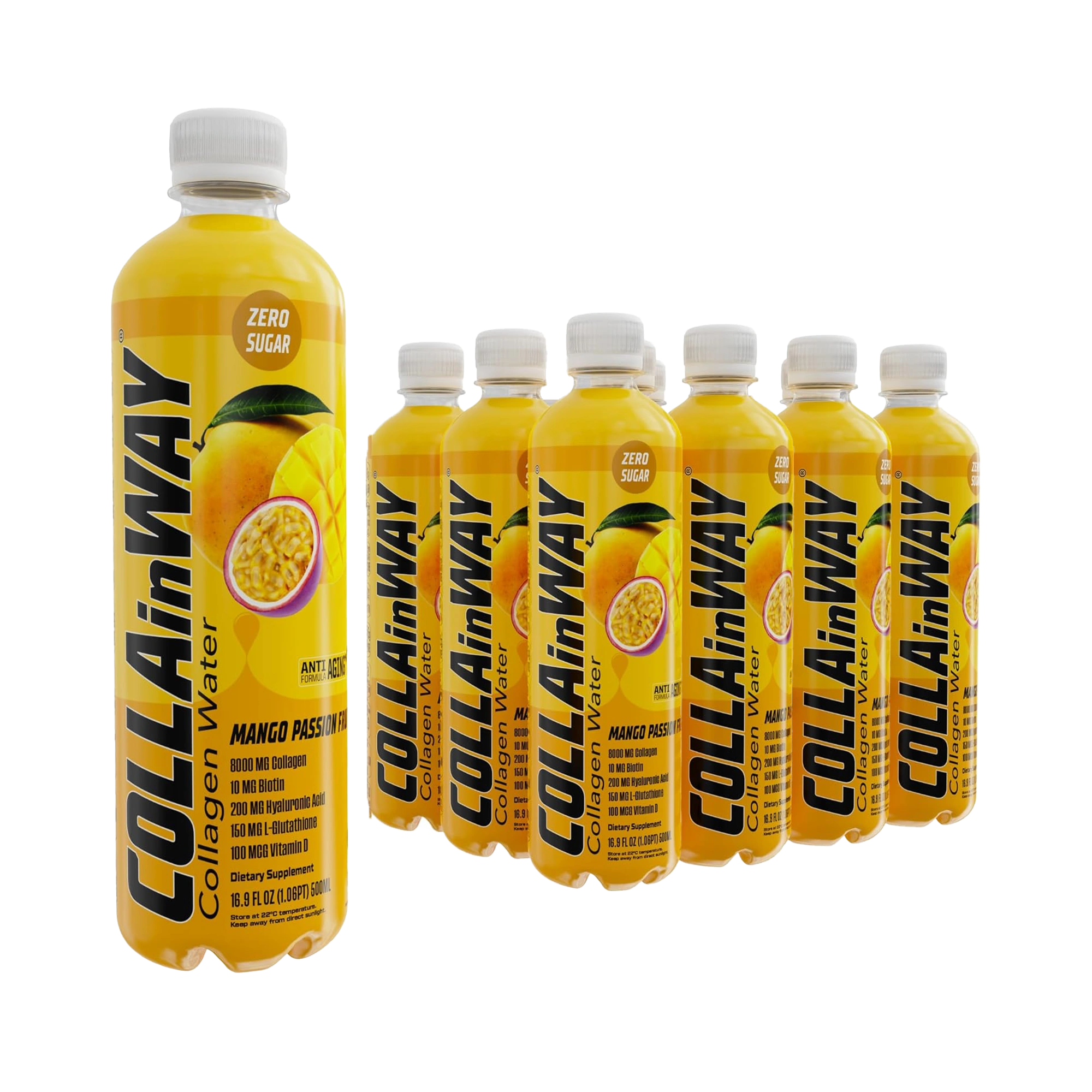 Collainway Collagen Drink 8000mg - Mango Passion Fruit - Ultramade