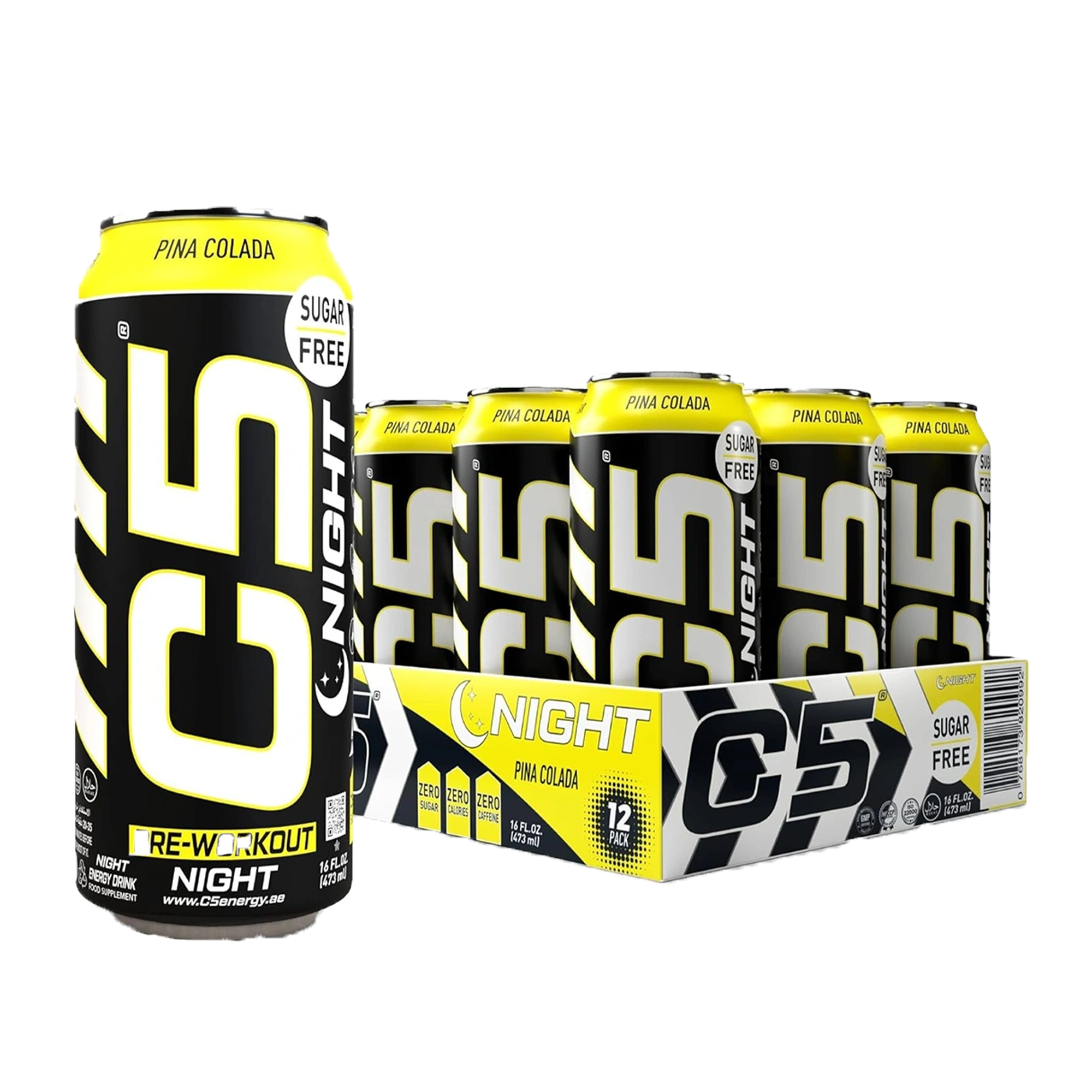 C5 Drink Night Pina Colada, Pre Workout