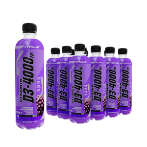 Vitamin D3-4000 Vitamin Water, Zero Sugar - Grape