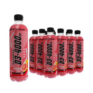 Vitamin D3-4000 Vitamin Water, Zero Sugar - Grapefruit