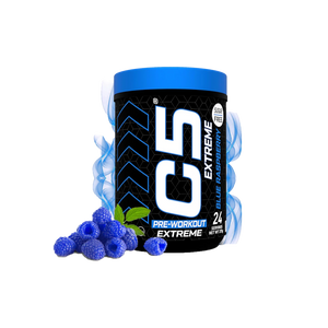 C5 Extreme Pre Workout Powder Blue Raspberry