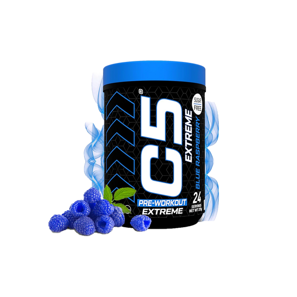 C5 Night Pump Pre Workout Powder Blue Raspberry