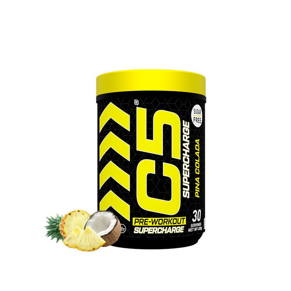 C5 Supercharge Pre Workout Powder Pina Colada