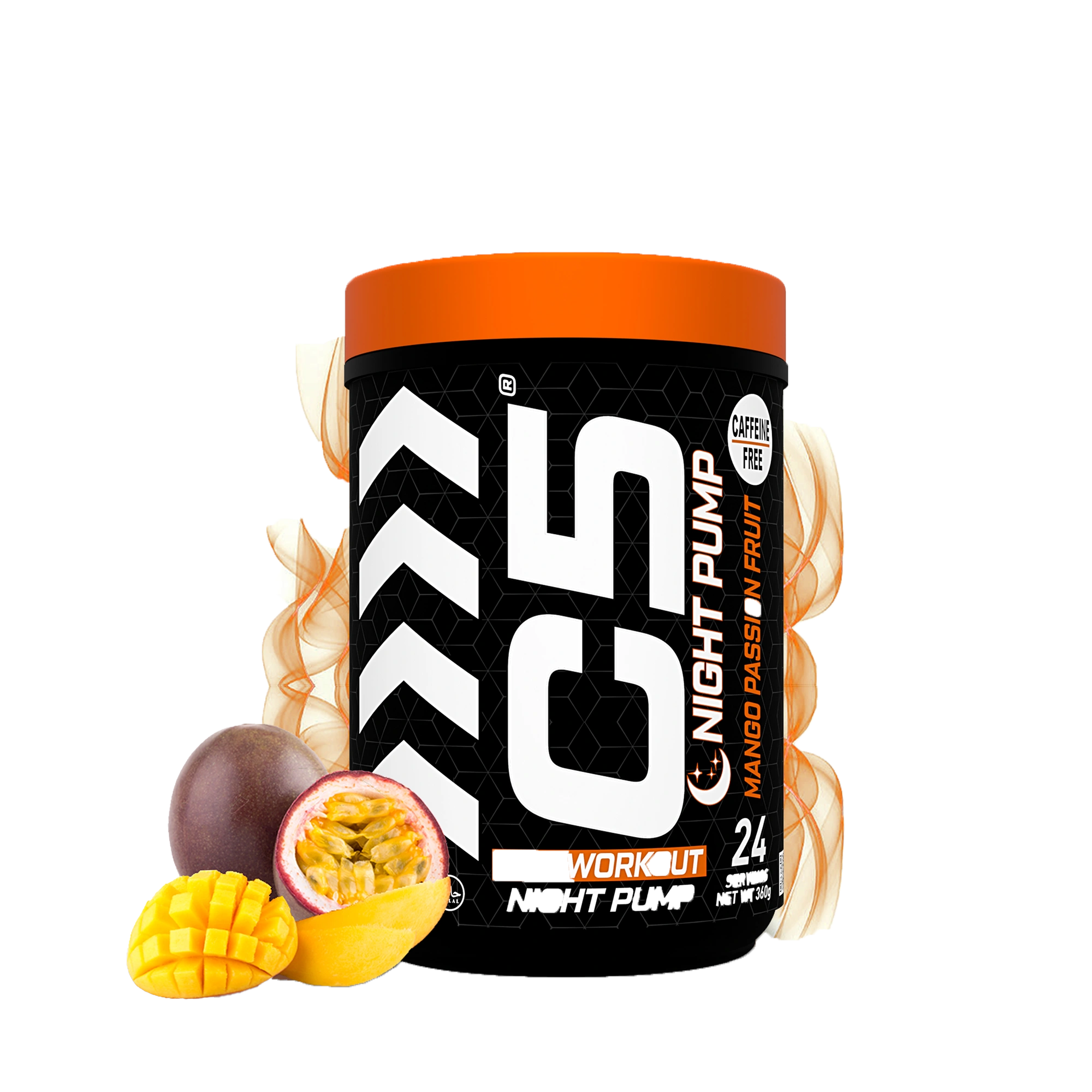C5 Night Pump Pre Workout Powder Mango Passion Fruit