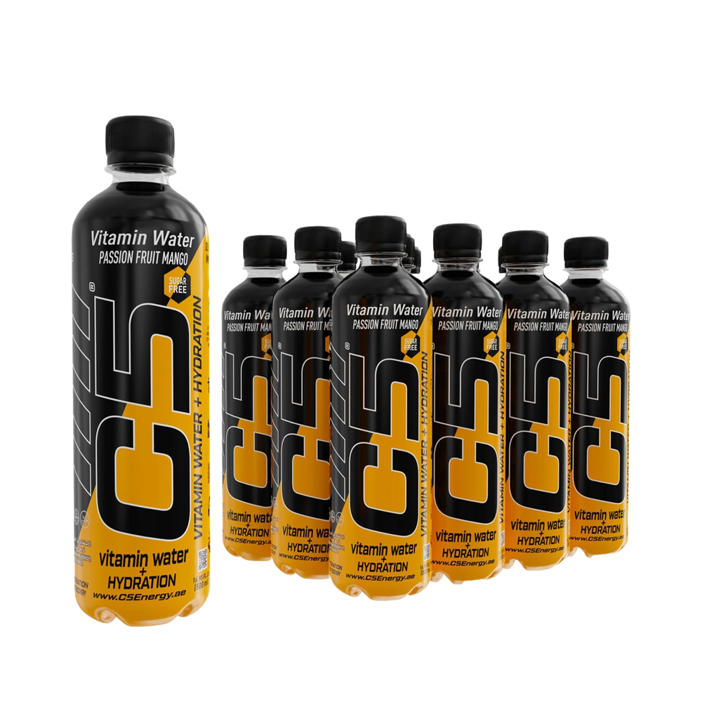 C5 Hydration  Passion Fruit Mango Electrolytes  Vitamin Water- Zero Sugar